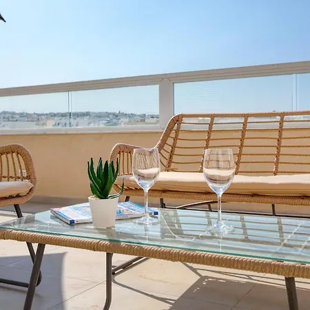 Swieqi Sky Duplex Terrace Apartment Is-Swieqi